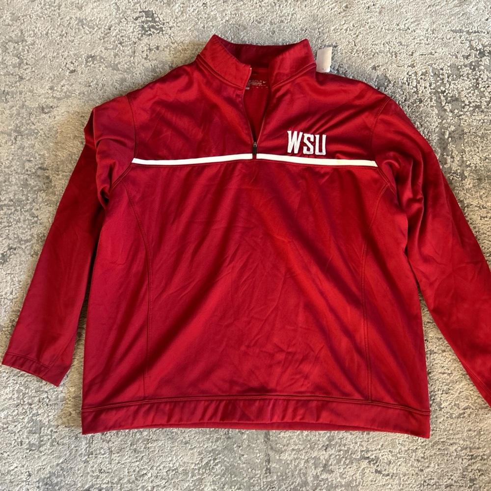 Nike Red Therma-Fit Golf Pullover